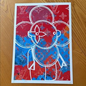 DEATH NYC PRINT, signed by artist, limited edition.